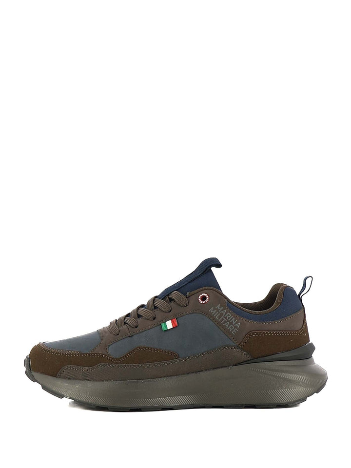 Sneakers stringate uomo MARINA MILITARE MM2301 blu | Costa Superstore