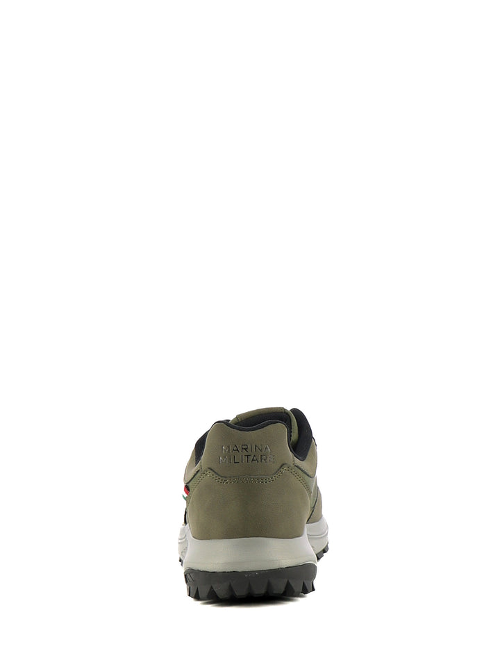 Sneakers stringate uomo MARINA MILITARE MM2309 verde scuro | Costa Superstore