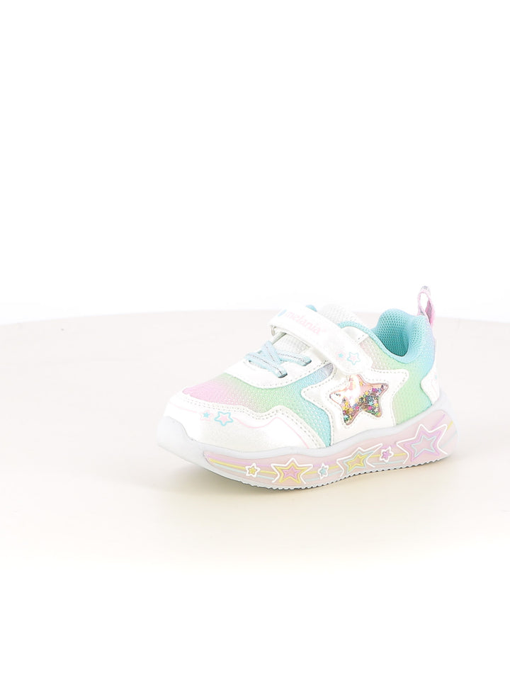Sneakers con luci bambina MELANIA MG25102 bianco | Costa Superstore