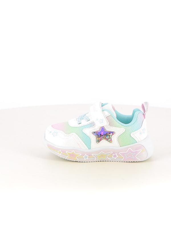 Sneakers con luci bambina MELANIA MG25102 bianco | Costa Superstore