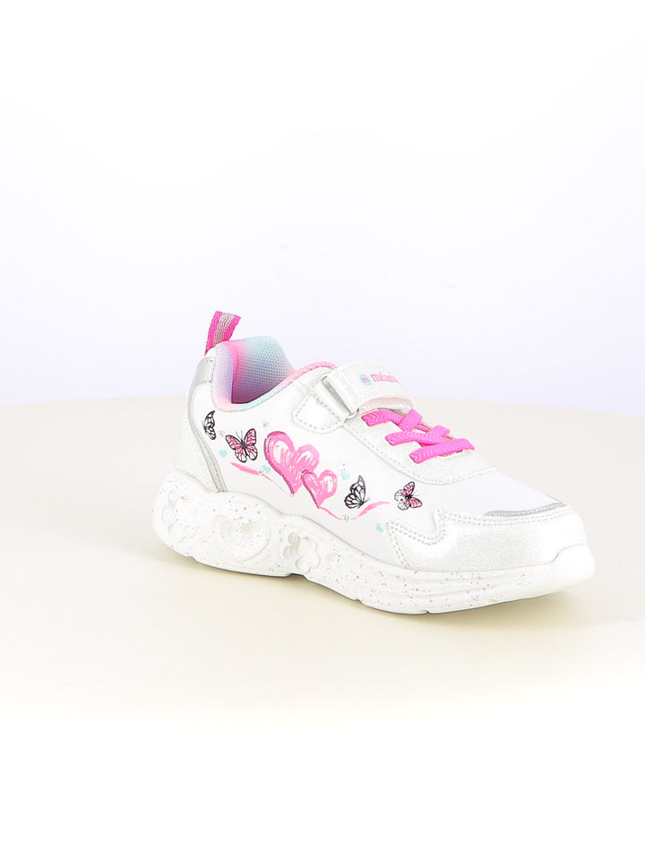 Sneakers con luci bambina MELANIA MG25107 bianco fantasia | Costa Superstore