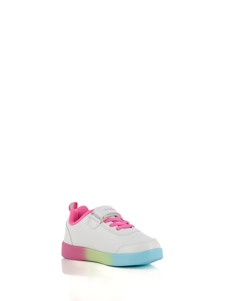 Sneakers con luci bambina MELANIA MG25111A bianco fantasia | Costa Superstore