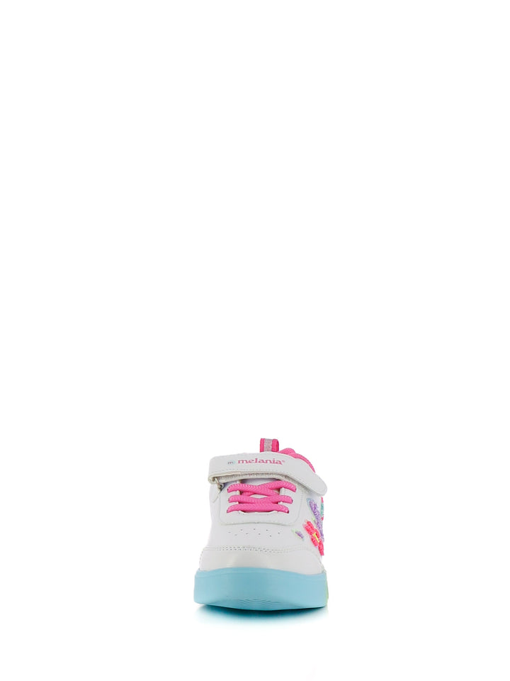 Sneakers con luci bambina MELANIA MG25111B bianco fantasia | Costa Superstore