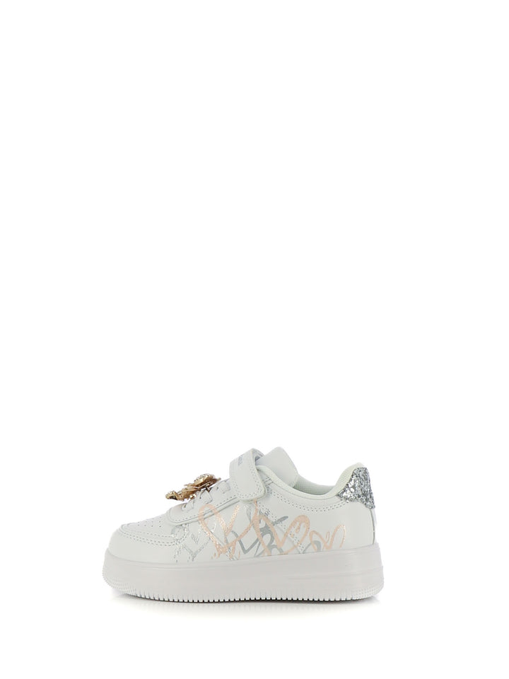 Sneakers stringate bambina MELANIA MG25123A bianco | Costa Superstore