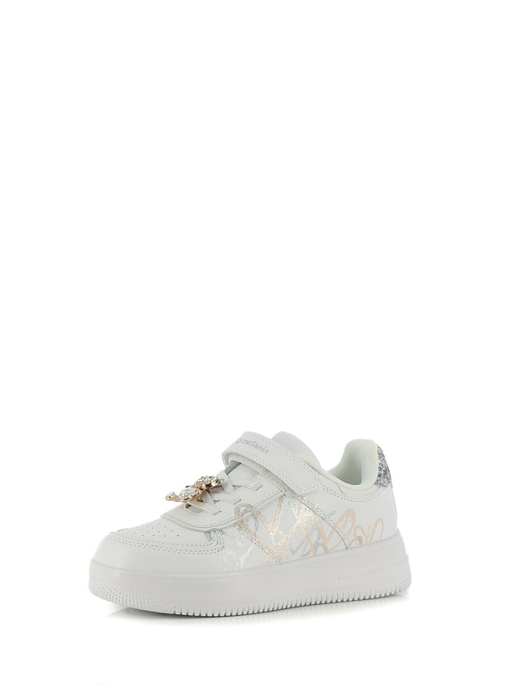 Sneakers stringate bambina MELANIA MG25123B bianco | Costa Superstore