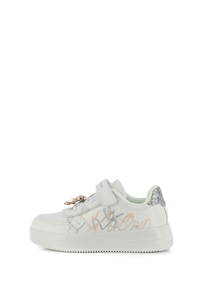Sneakers stringate bambina MELANIA MG25123B bianco | Costa Superstore