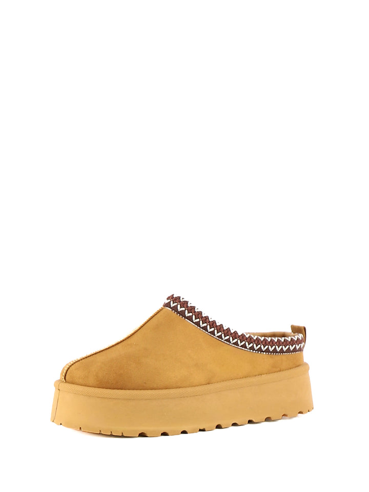 Sabot con pelliccia donna MINU JRY03 marrone | Costa Superstore