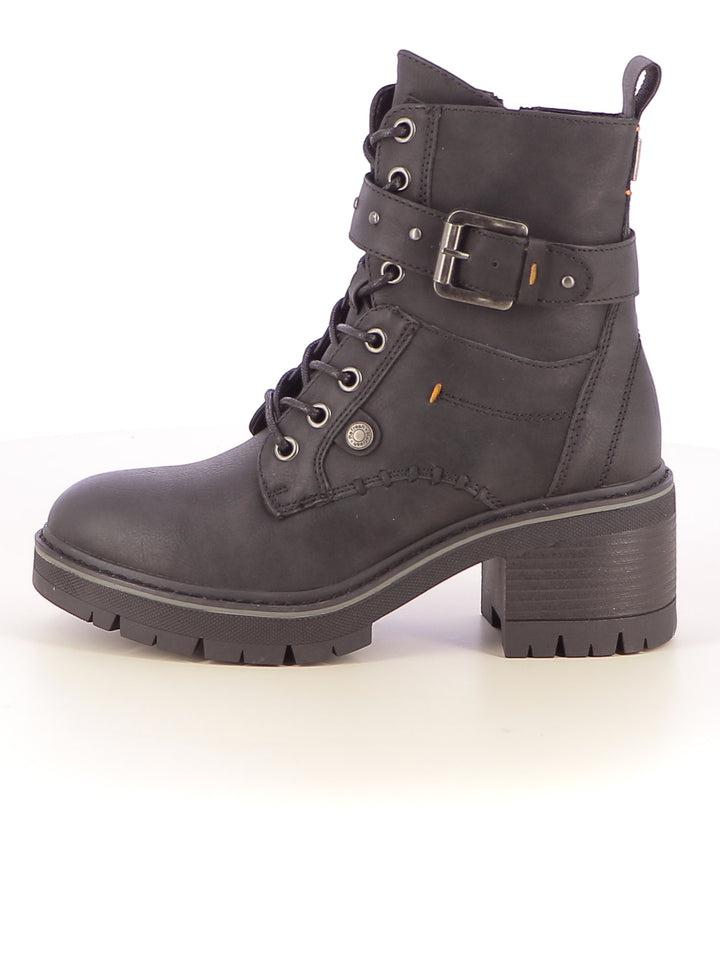 Stivaletti stringati donna REFRESH 172909 nero | Costa Superstore