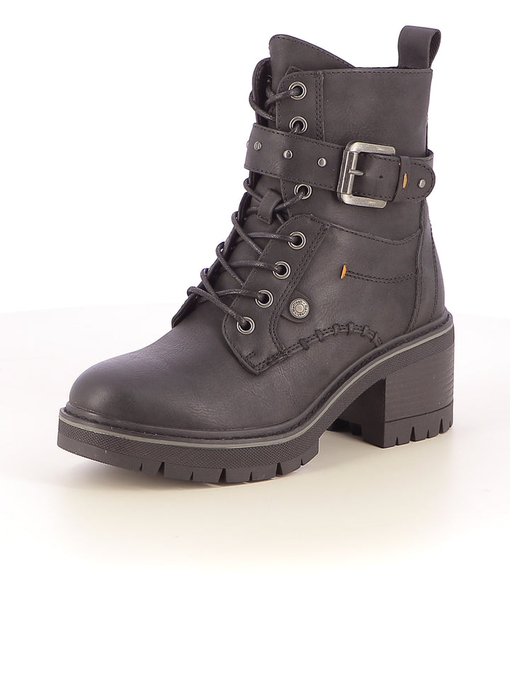 Stivaletti stringati donna REFRESH 172909 nero | Costa Superstore