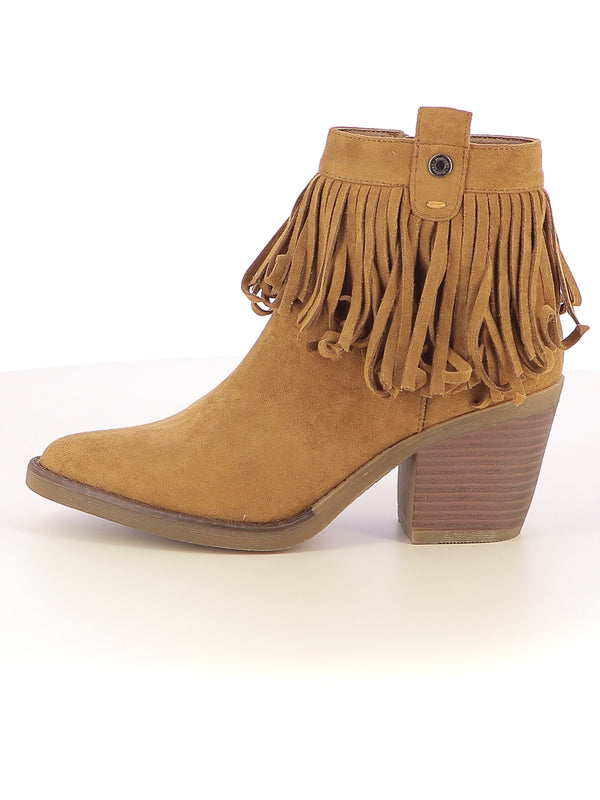 Stivaletti texani donna REFRESH 172966 cuoio | Costa Superstore