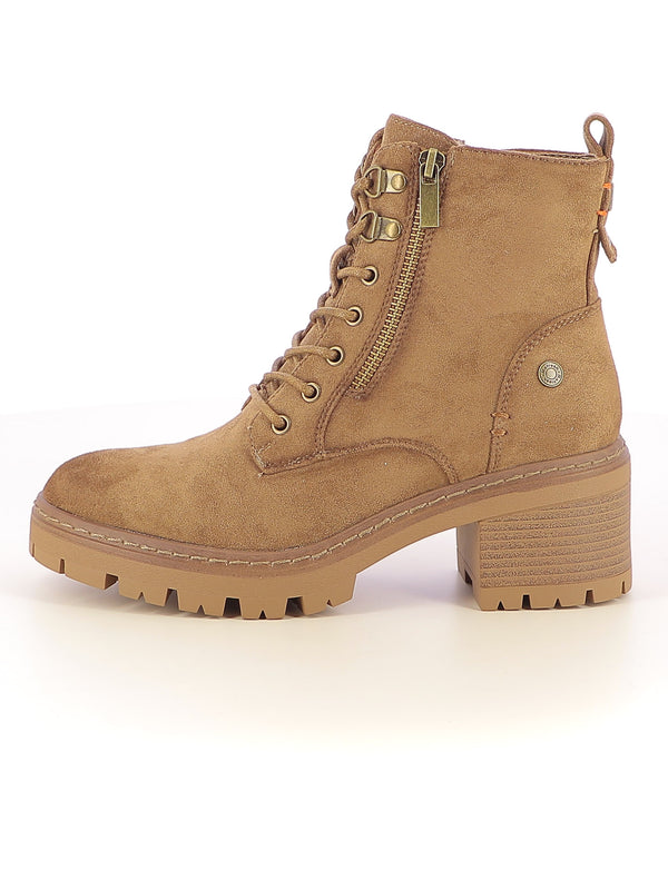 Stivaletti stringati donna REFRESH 173022 beige scuro | Costa Superstore