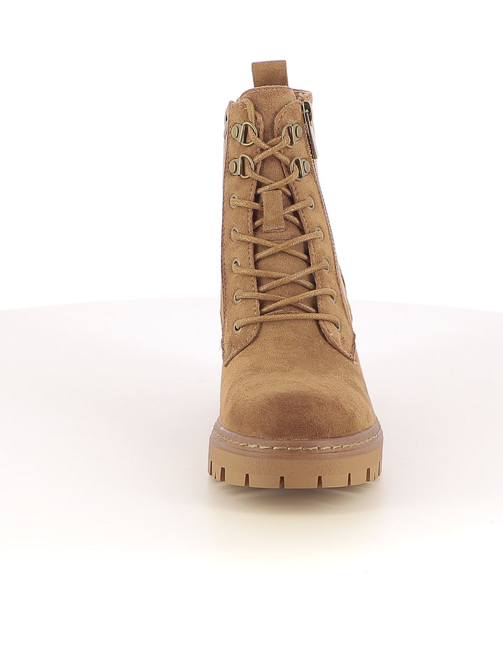 Stivaletti stringati donna REFRESH 173022 beige scuro | Costa Superstore