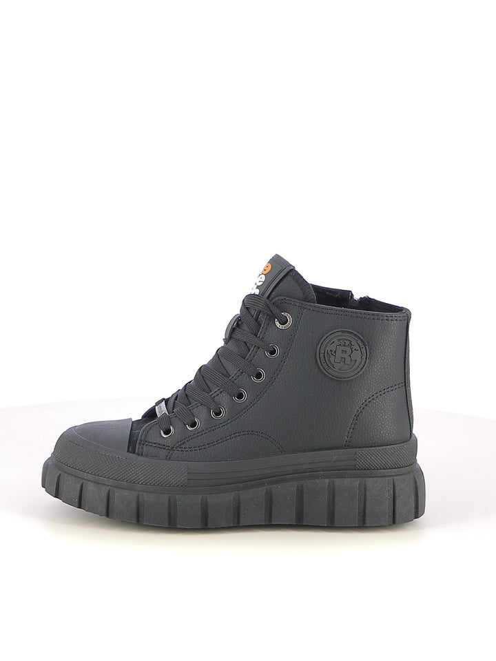 Sneakers a collo alto donna REFRESH 173076 nero | Costa Superstore