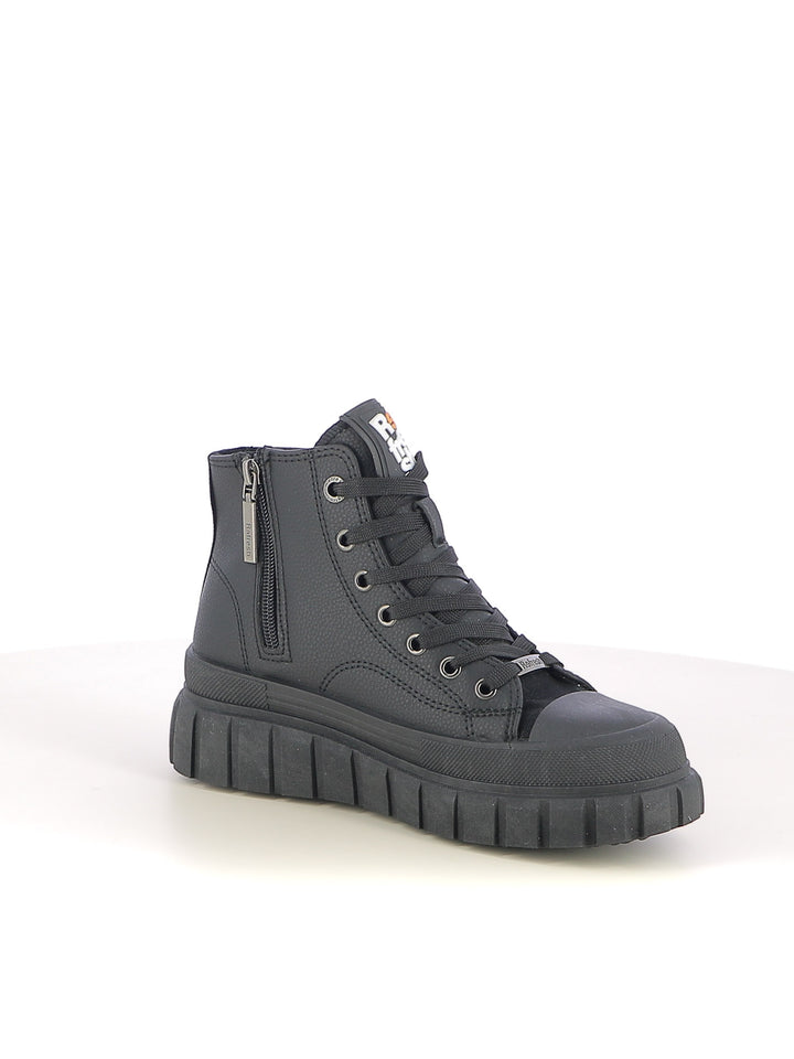 Sneakers a collo alto donna REFRESH 173076 nero | Costa Superstore