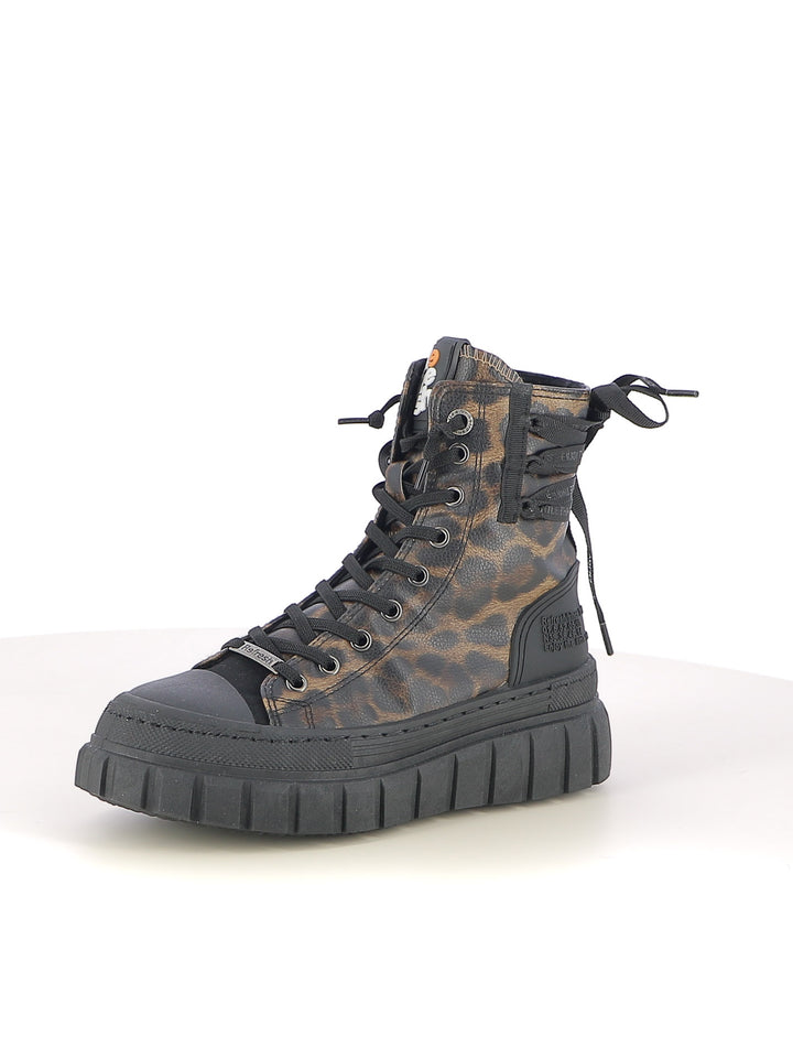 Sneakers a collo alto donna REFRESH 173077 cuoio | Costa Superstore