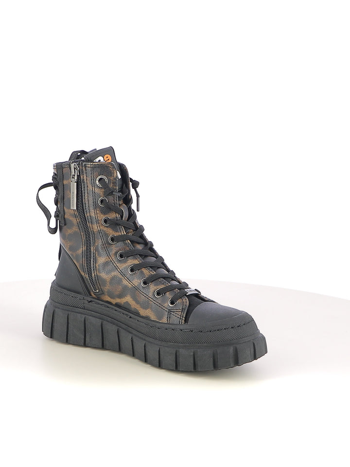 Sneakers a collo alto donna REFRESH 173077 cuoio | Costa Superstore