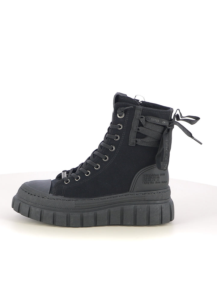 Sneakers a collo alto donna REFRESH 173077 nero | Costa Superstore