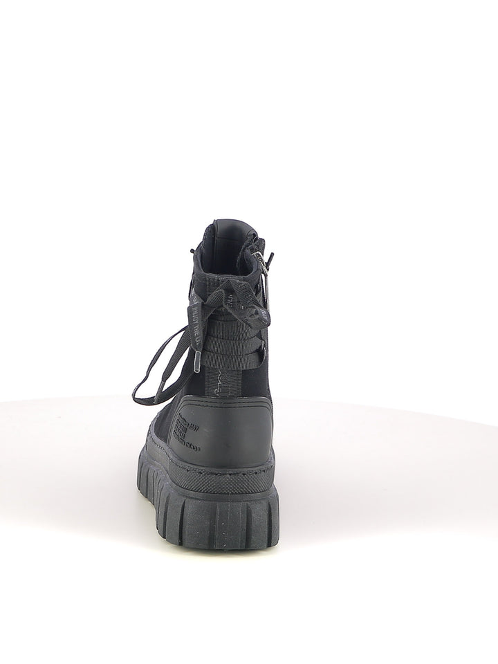 Sneakers a collo alto donna REFRESH 173077 nero | Costa Superstore