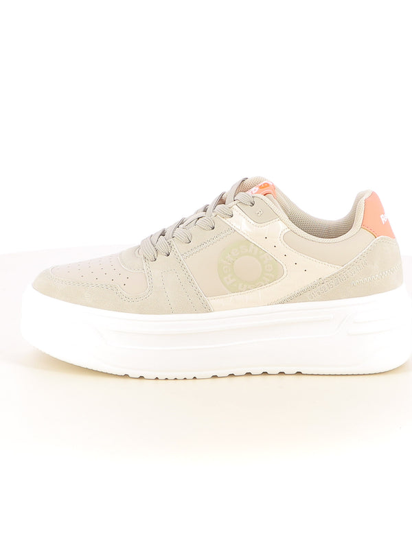 Sneakers stringate donna REFRESH 173109 beige chiaro | Costa Superstore