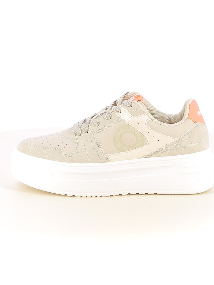 Sneakers stringate donna REFRESH 173109 beige chiaro | Costa Superstore