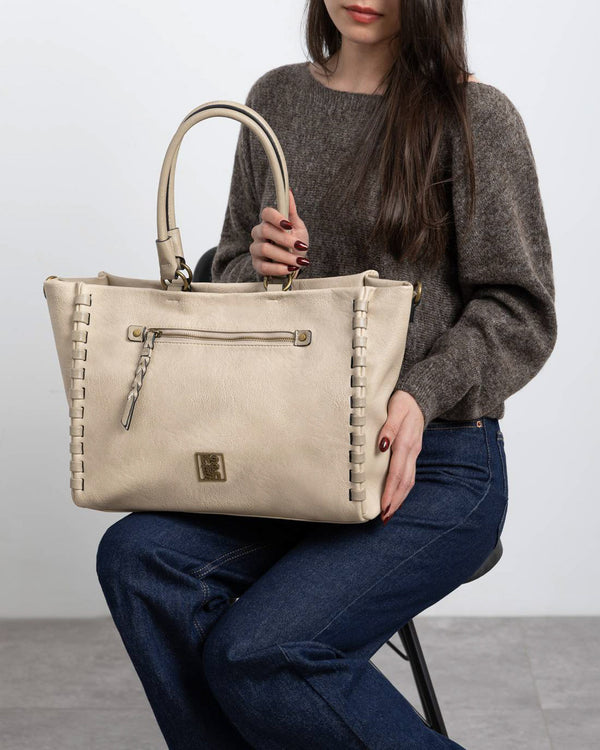 Borsa a mano donna REFRESH 183309 grigio chiaro | Costa Superstore
