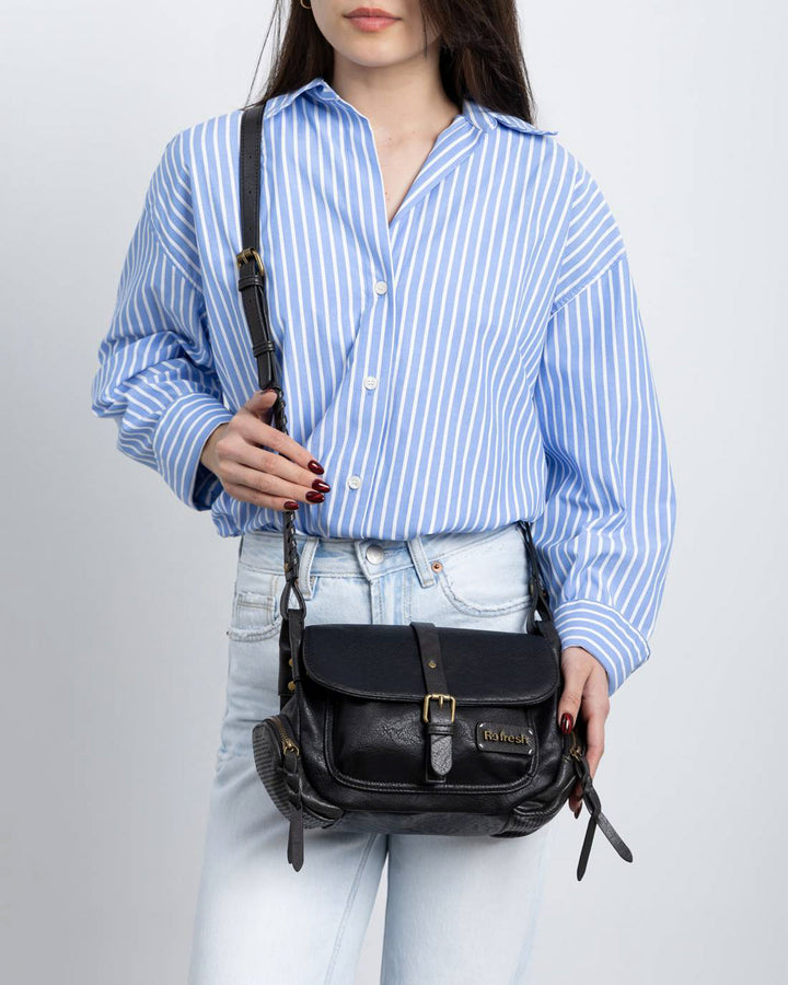 Borsa a tracolla donna REFRESH 183315 nero | Costa Superstore