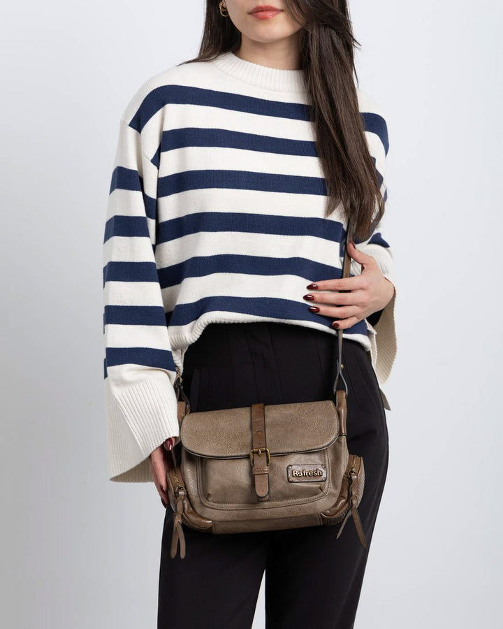 Borsa a tracolla donna REFRESH 183315 beige scuro | Costa Superstore