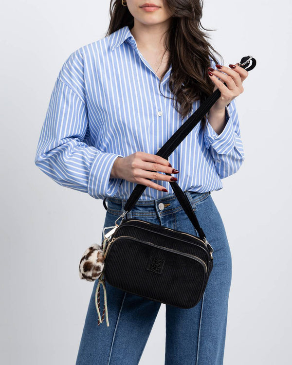 Borsa a tracolla donna REFRESH 183339 nero | Costa Superstore