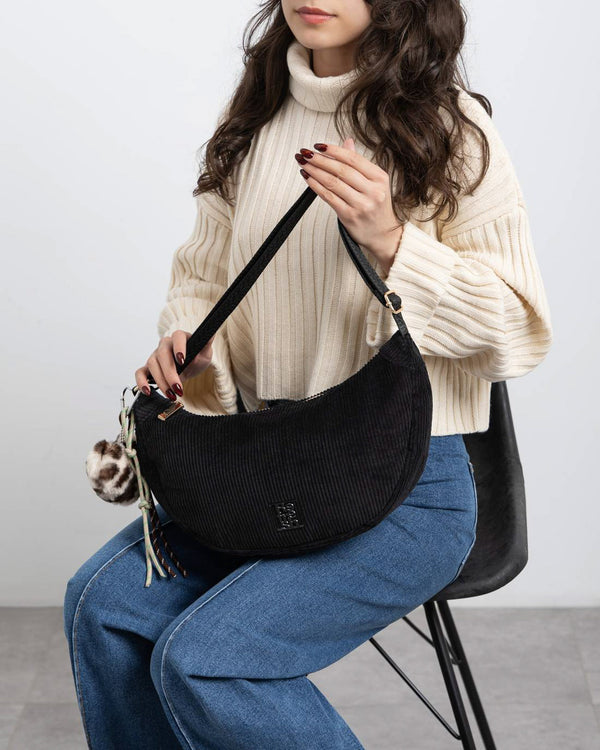 Borsa a spalla donna REFRESH 183340 nero | Costa Superstore