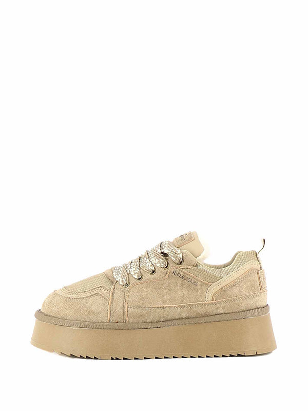 Chunky sneakers donna RIFLE RFW521X01 beige chiaro | Costa Superstore