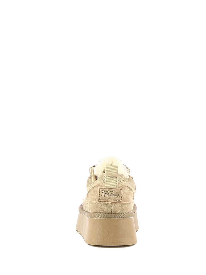 Chunky sneakers donna RIFLE RFW521X01 beige chiaro | Costa Superstore