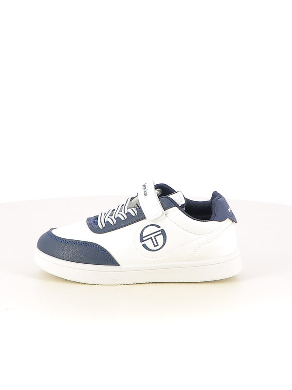 Sneakers con strappi bambino SERGIO TACCHINI STK524016 bianco blu | Costa Superstore