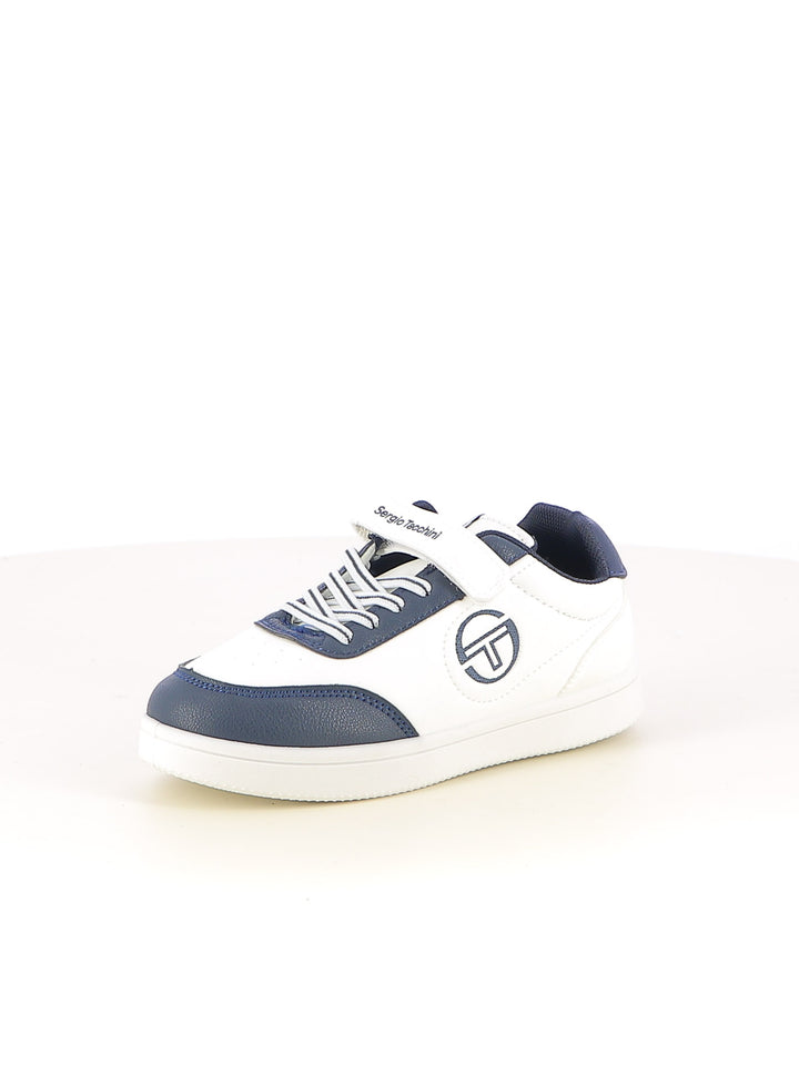 Sneakers con strappi bambino SERGIO TACCHINI STK524016 bianco blu | Costa Superstore