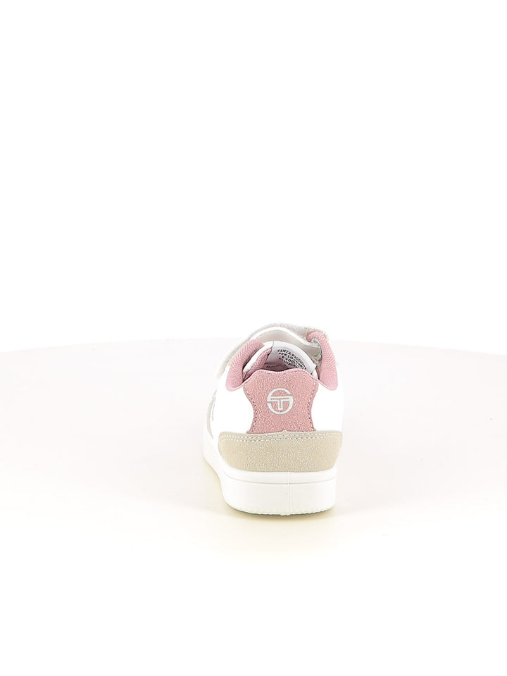 Sneakers con strappi bambina SERGIO TACCHINI STK524801 bianco rosa | Costa Superstore