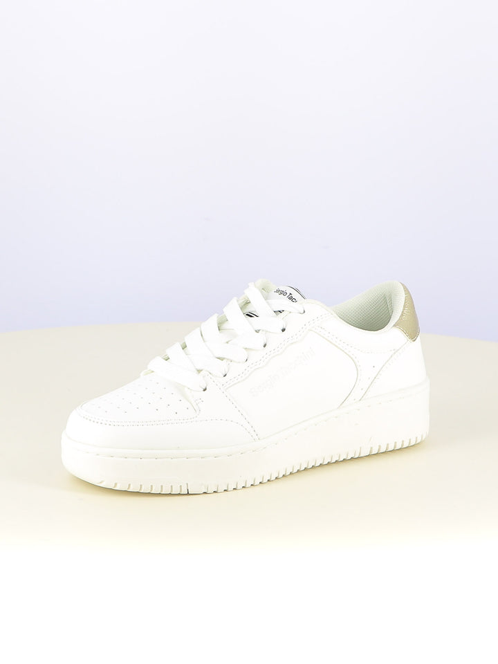 Sneakers stringate donna SERGIO TACCHINI STW524810 bianco oro | Costa Superstore