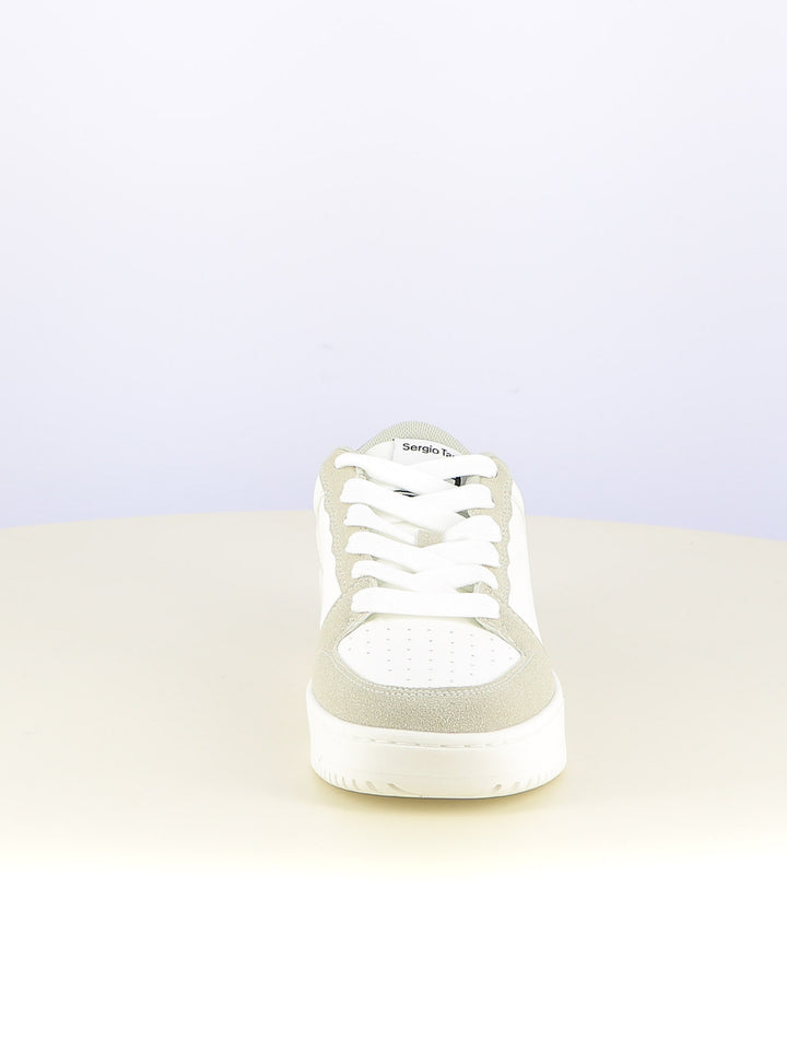 Sneakers stringate donna SERGIO TACCHINI STW524810 bianco argento | Costa Superstore
