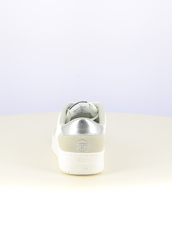 Sneakers stringate donna SERGIO TACCHINI STW524810 bianco argento | Costa Superstore
