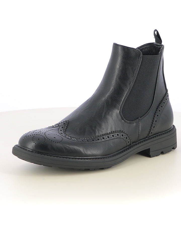 Stivaletti beatles uomo SIMONE VINCI 9Y173-6 nero | Costa Superstore