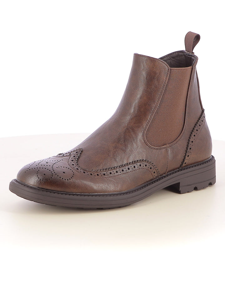 Stivaletti beatles uomo SIMONE VINCI 9Y173-6 marrone | Costa Superstore