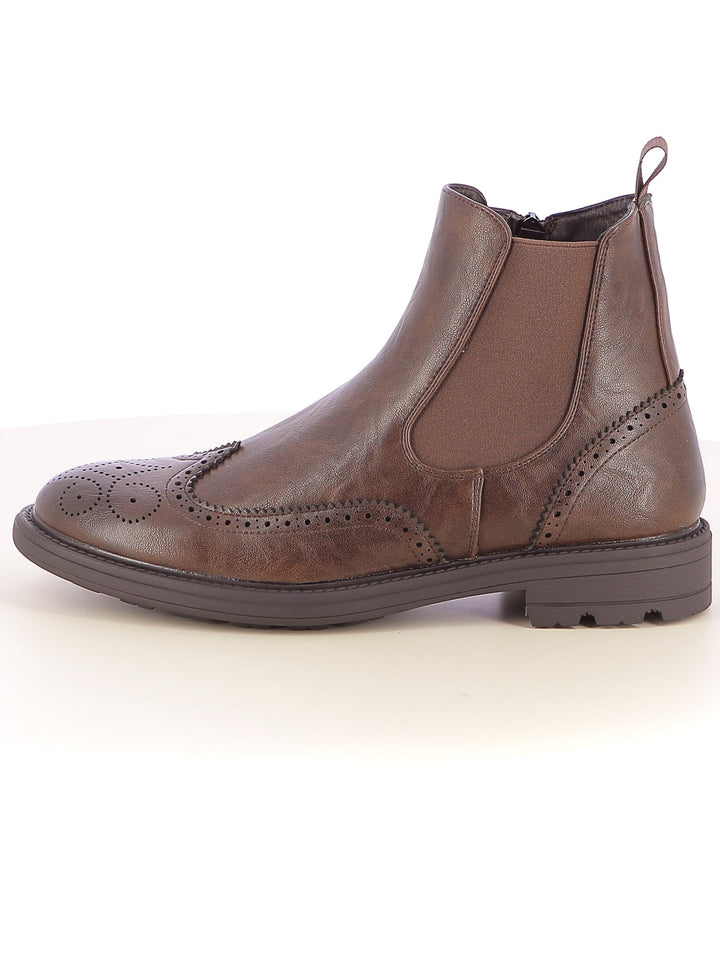 Stivaletti beatles uomo SIMONE VINCI 9Y173-6 marrone | Costa Superstore