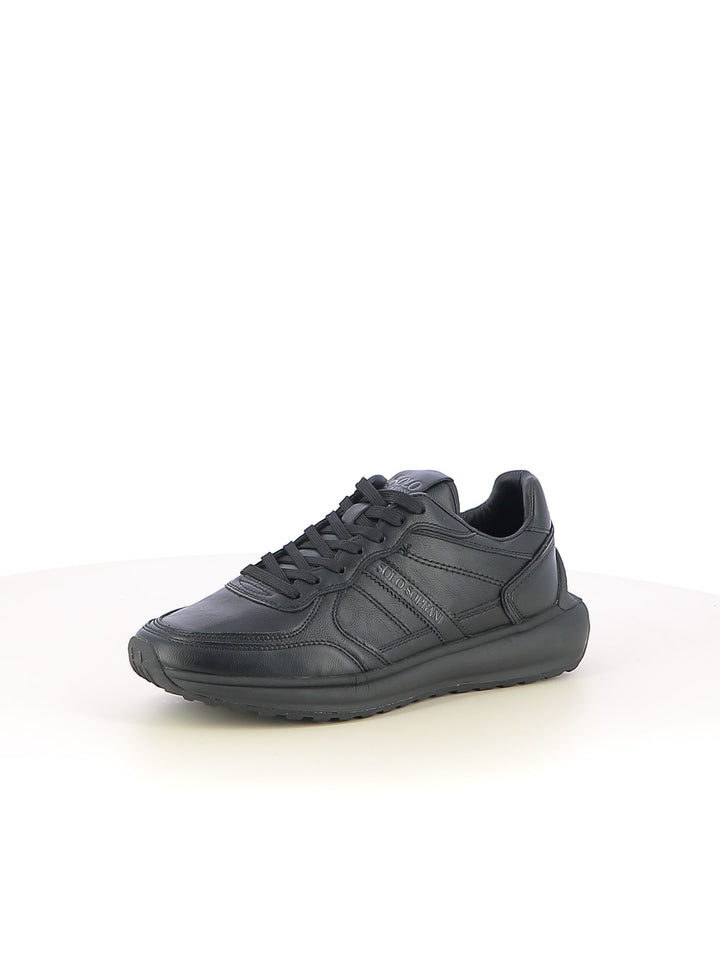 Sneakers stringate uomo SOLO SOPRANI SCM525P50 nero | Costa Superstore
