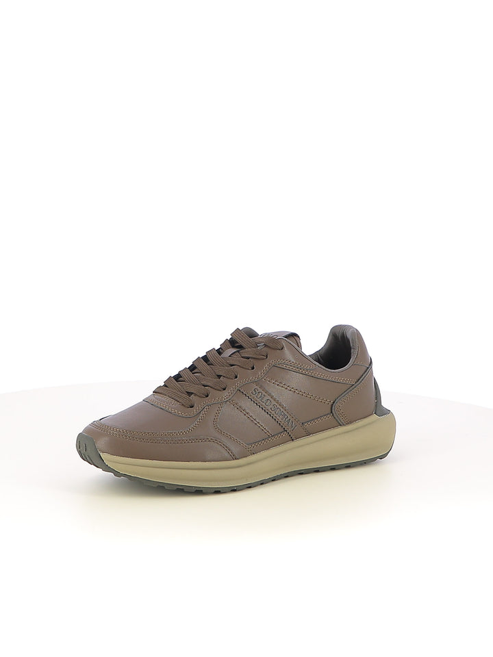 Sneakers stringate uomo SOLO SOPRANI SCM525P50 marrone | Costa Superstore