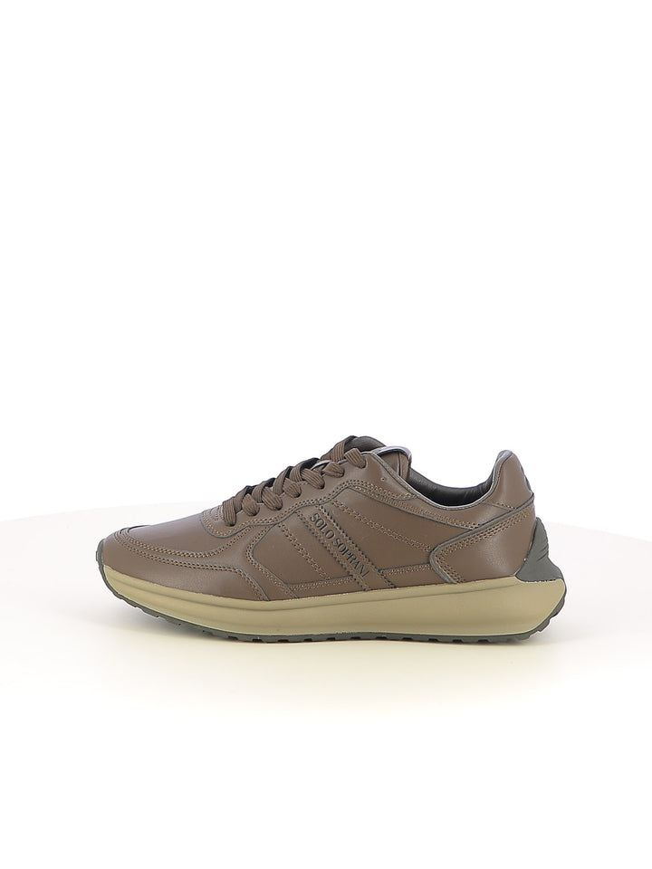 Sneakers stringate uomo SOLO SOPRANI SCM525P50 marrone | Costa Superstore