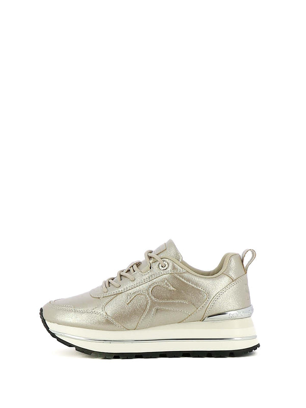 Sneakers stringate donna SOLO SOPRANI SSW523P03 argento | Costa Superstore