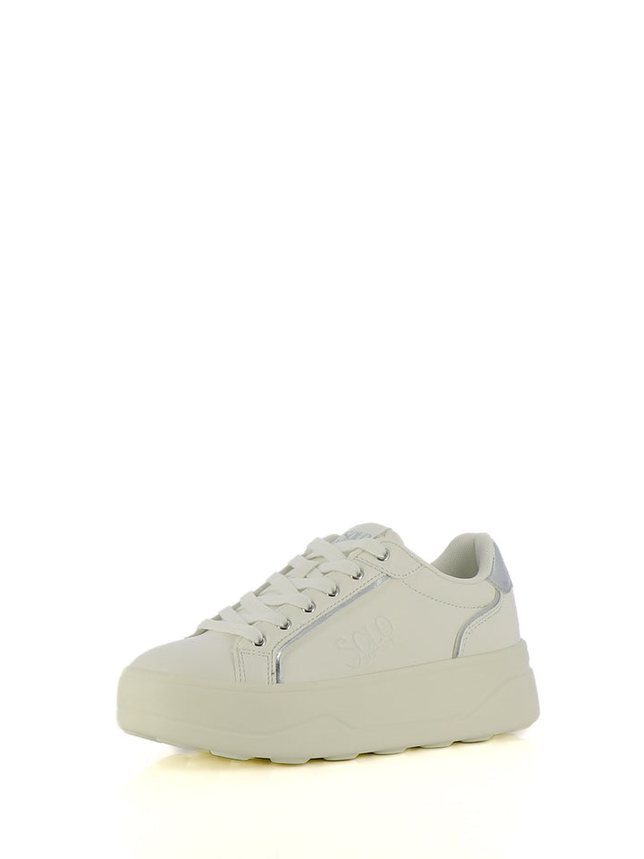 Sneakers stringate donna SOLO SOPRANI SSW524P50 bianco | Costa Superstore