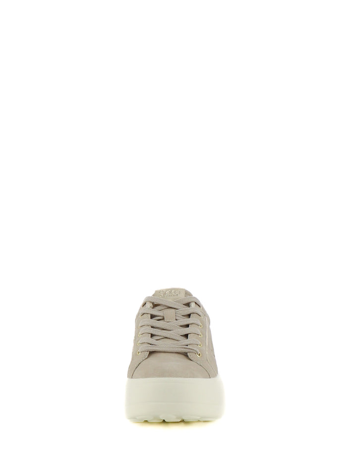 Sneakers stringate donna SOLO SOPRANI SSW524P51 beige chiaro | Costa Superstore
