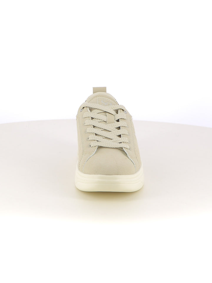 Sneakers stringate donna SOLO SOPRANI SSW524P81 beige chiaro | Costa Superstore