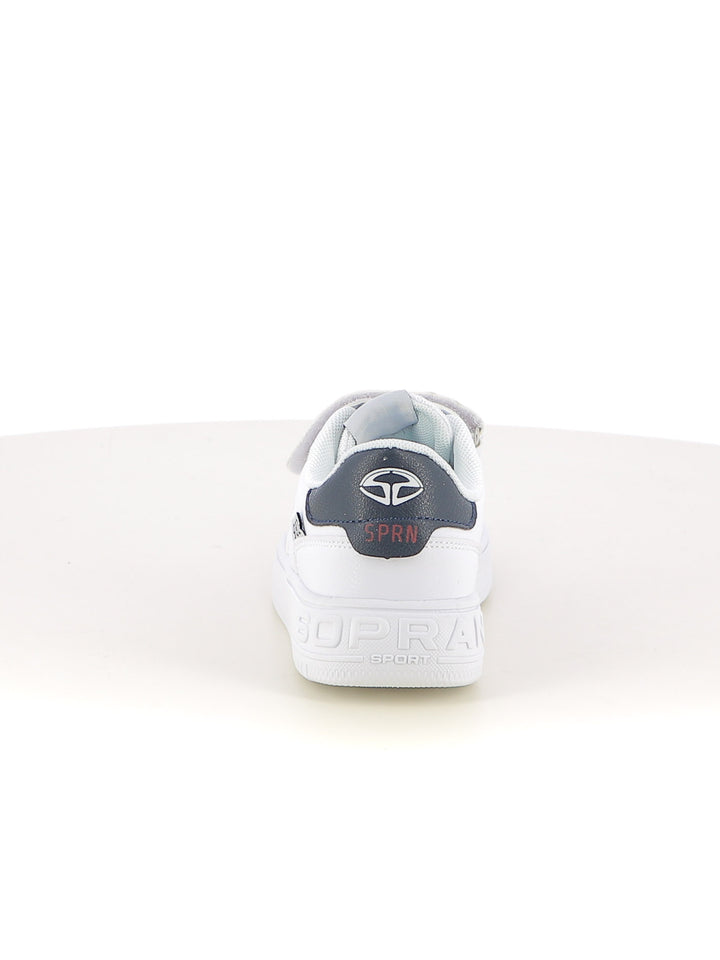 Sneakers con strappi bambino SOPRANI SPORT SPK524R00B bianco | Costa Superstore