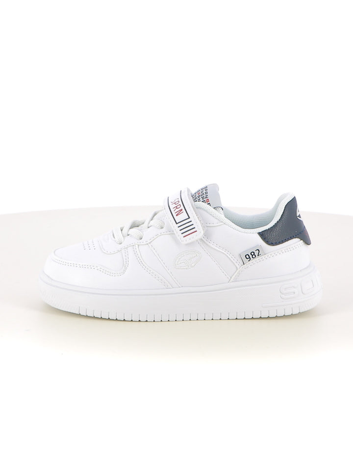 Sneakers con strappi bambino SOPRANI SPORT SPK524R00B bianco | Costa Superstore