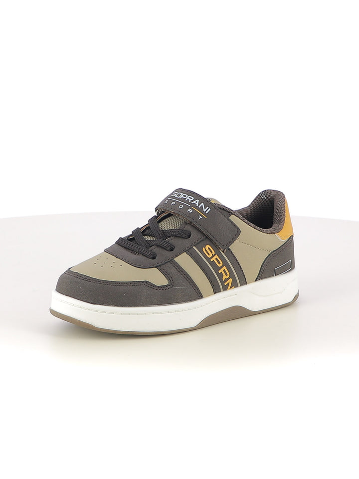 Sneakers con strappi bambino SOPRANI SPORT SPK524R21B marrone | Costa Superstore